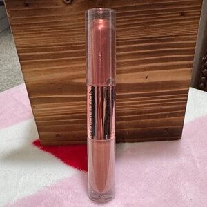 Revolution Dual-Ended Lipstick & Gloss in Peachy Nude